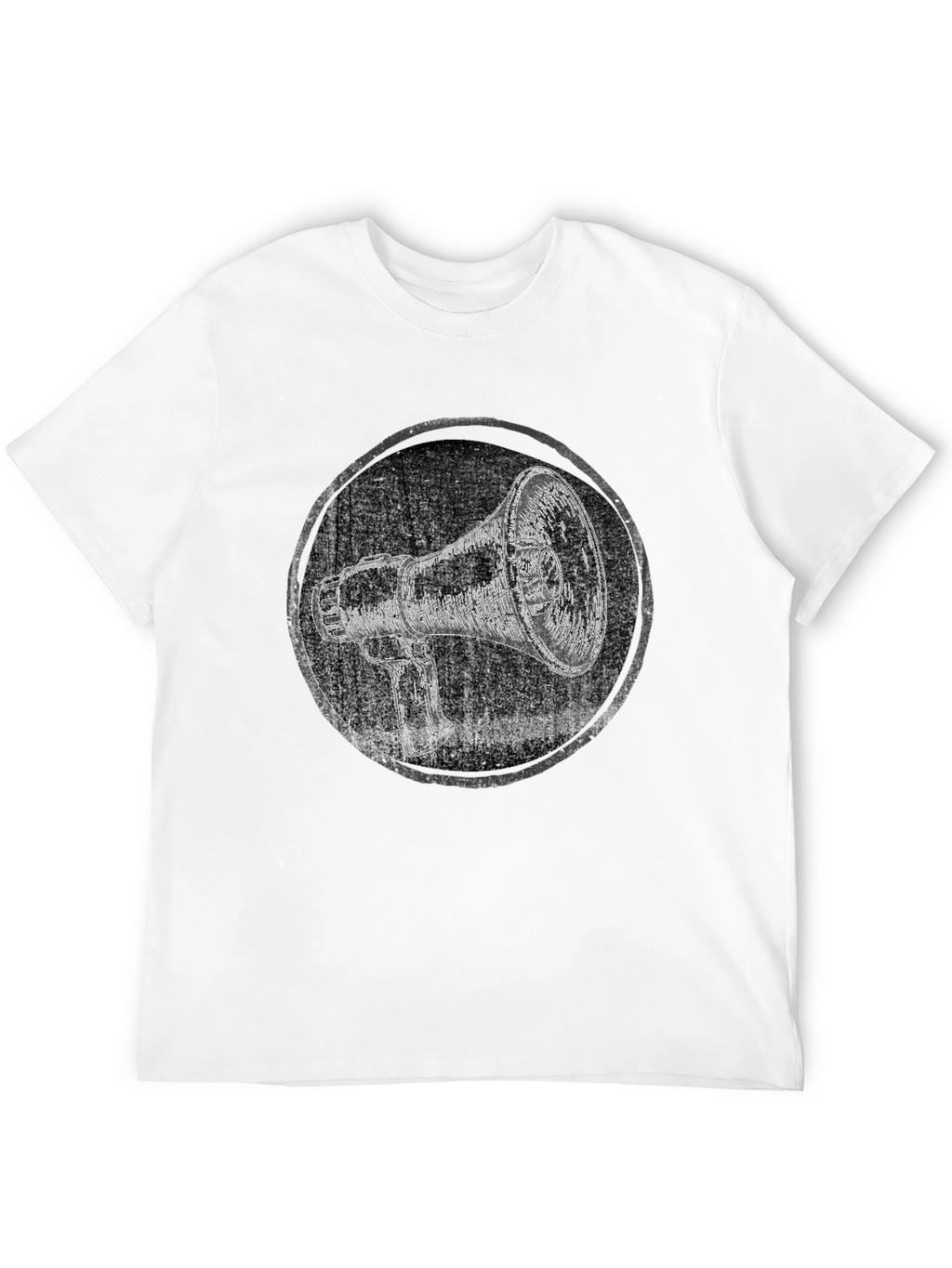Megaphone Graphic Tee - Express Yourself!