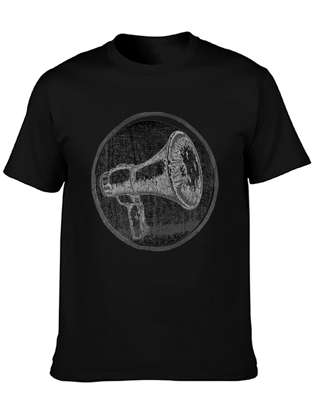 Megaphone Graphic Tee - Express Yourself!