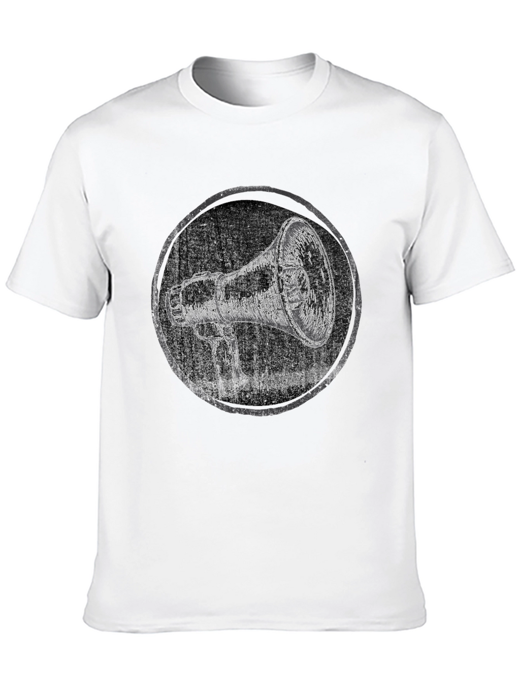 Megaphone Graphic Tee - Express Yourself!