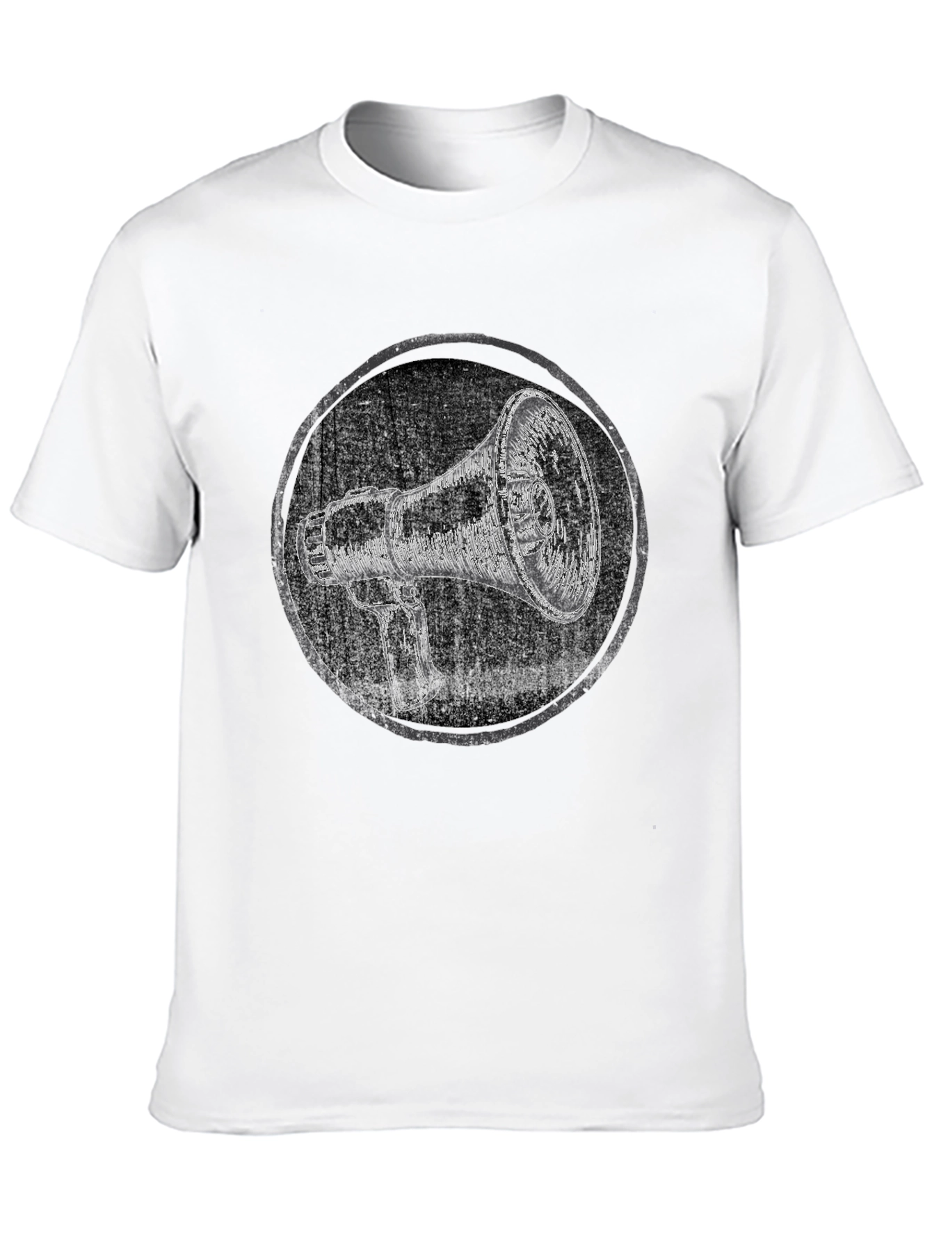 Megaphone Graphic Tee - Express Yourself!