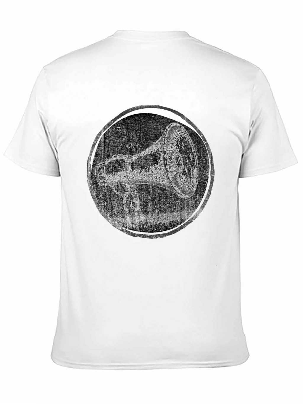 Megaphone Graphic Tee - Express Yourself!