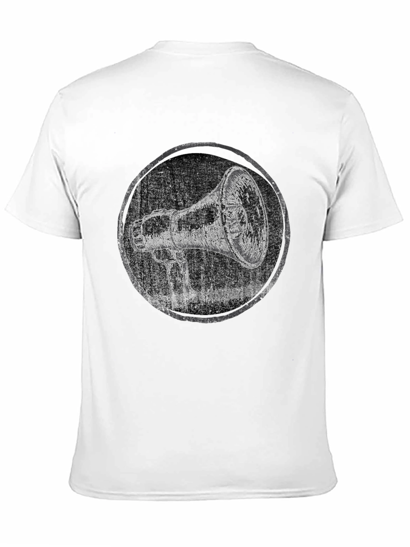Megaphone Graphic Tee - Express Yourself!