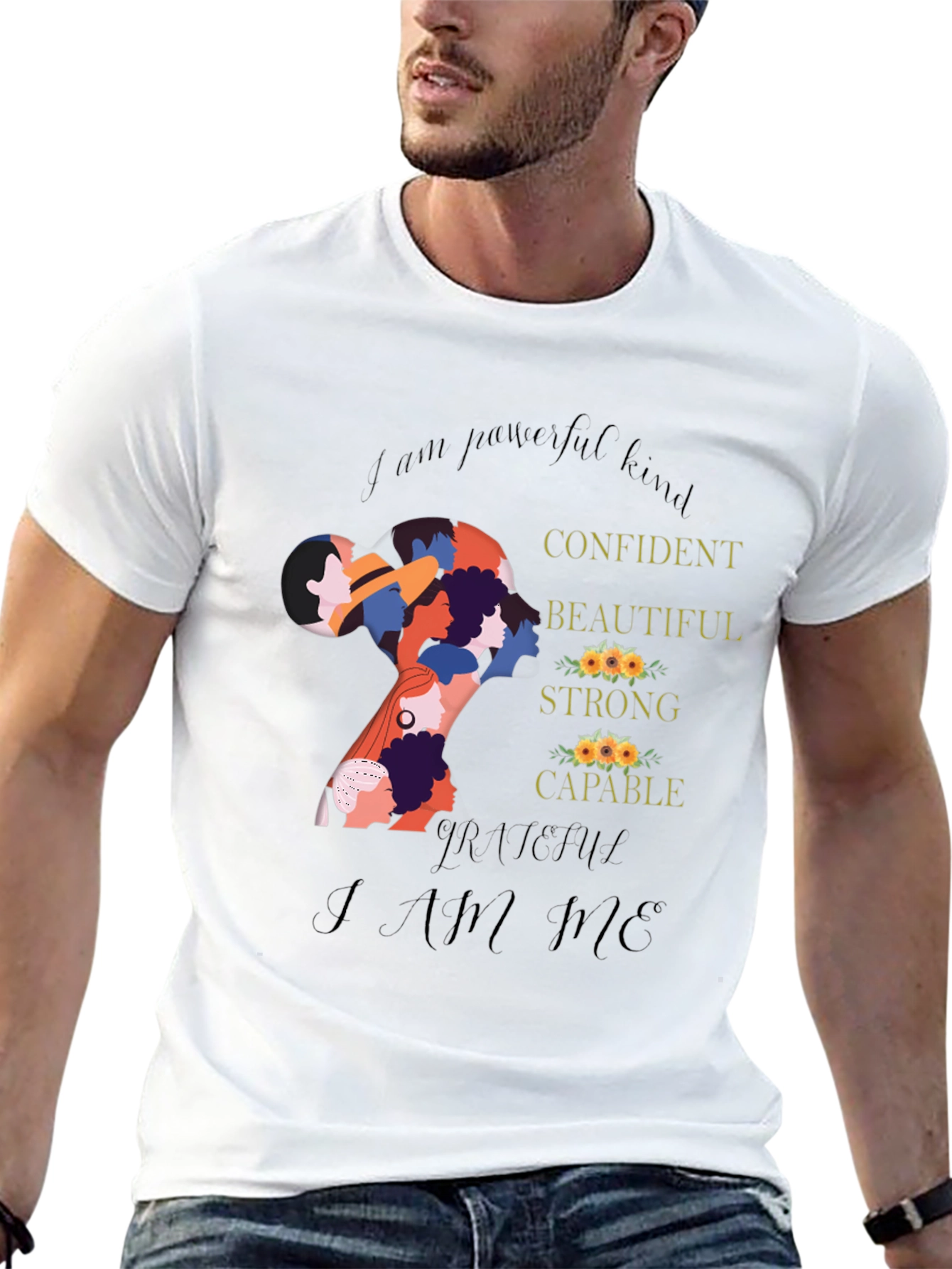 Empowered Womens Silhouette Graphic Tee