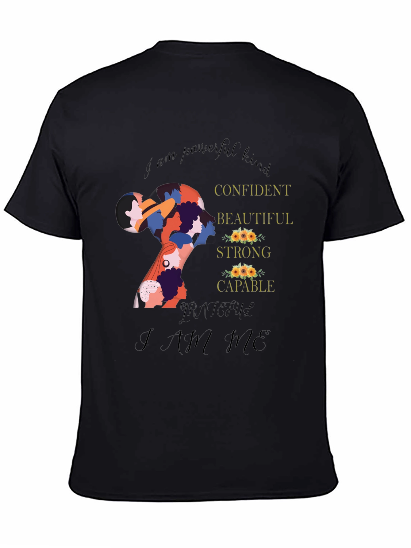 Empowered Womens Silhouette Graphic Tee