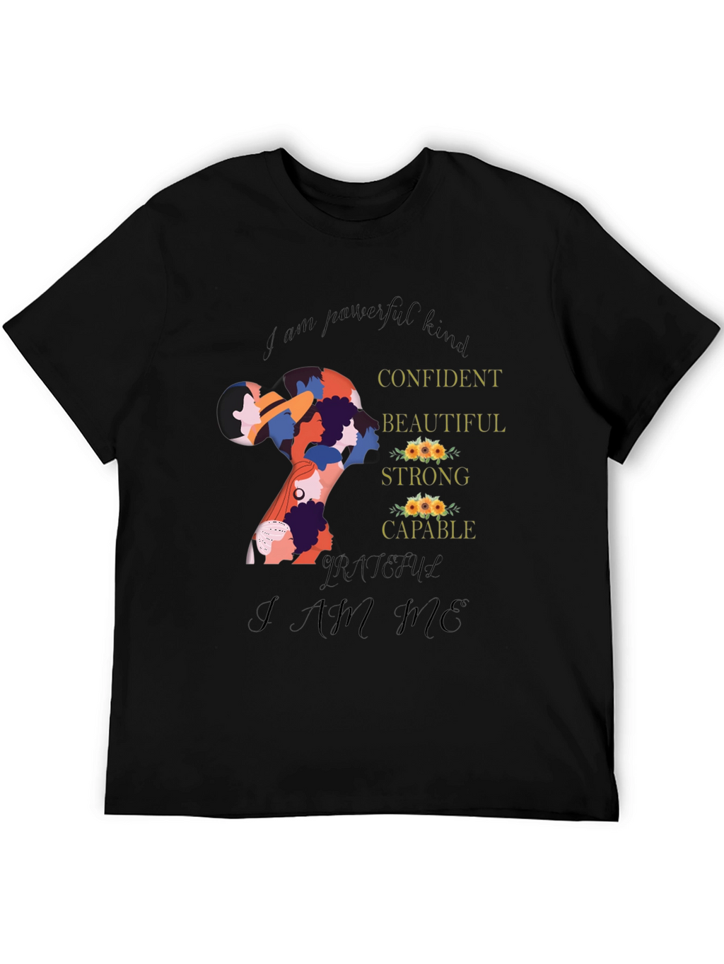 Empowered Womens Silhouette Graphic Tee