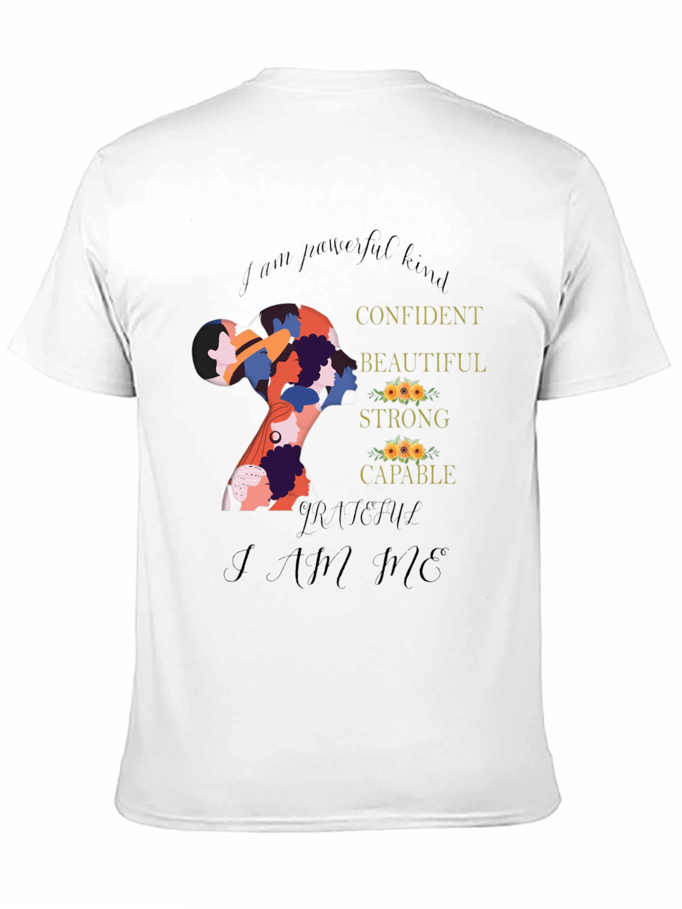Empowered Womens Silhouette Graphic Tee
