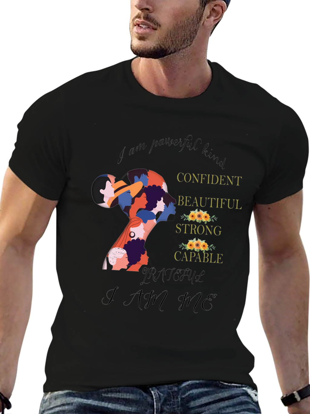 Empowered Womens Silhouette Graphic Tee