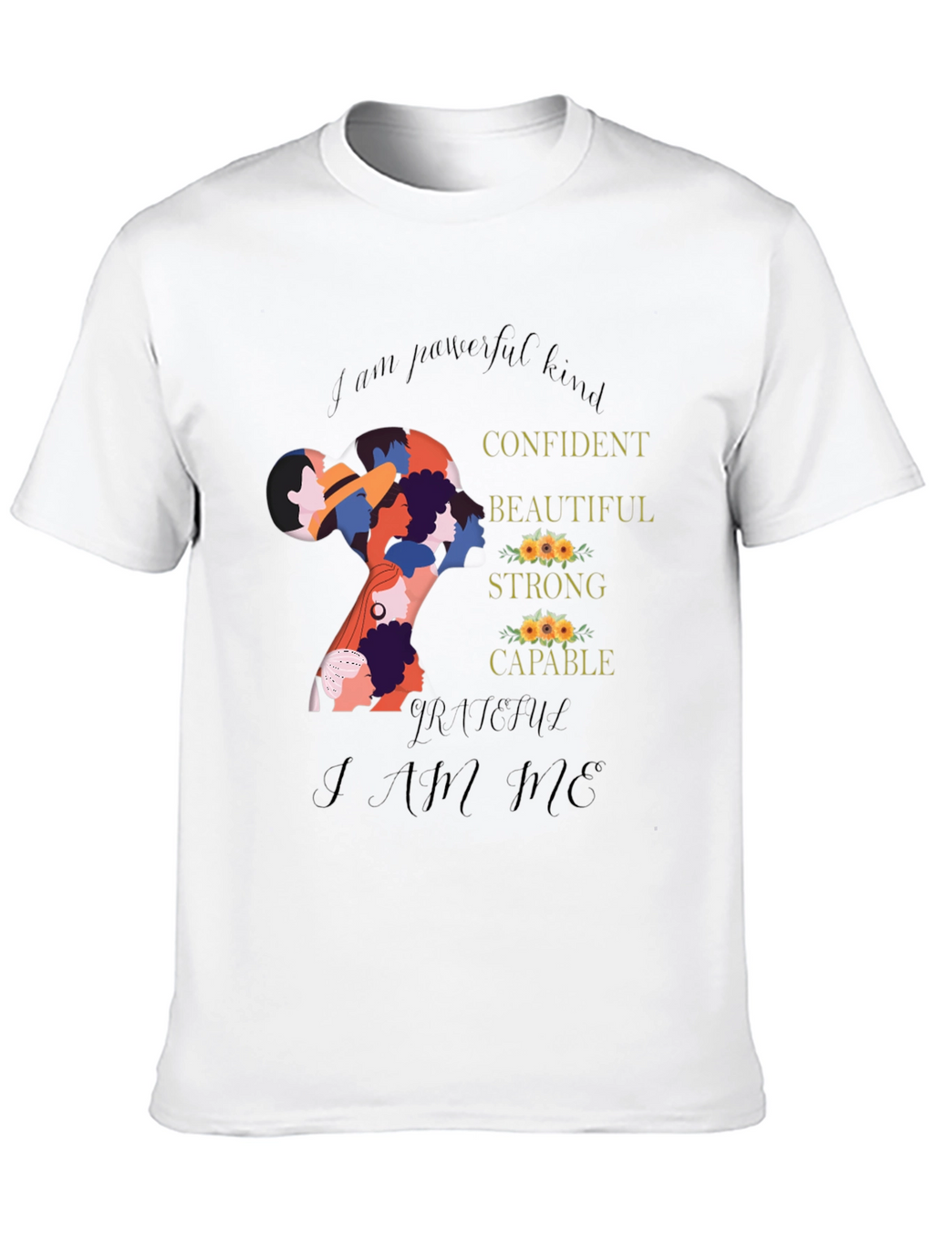 Empowered Womens Silhouette Graphic Tee