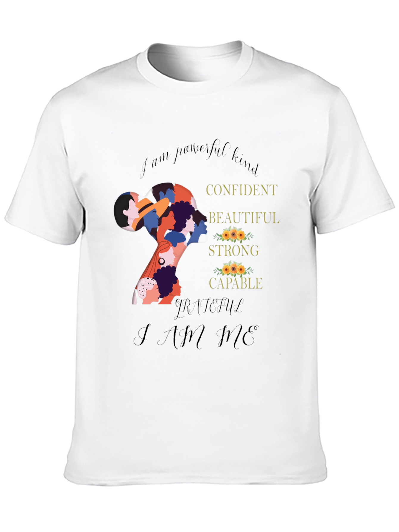 Empowered Womens Silhouette Graphic Tee