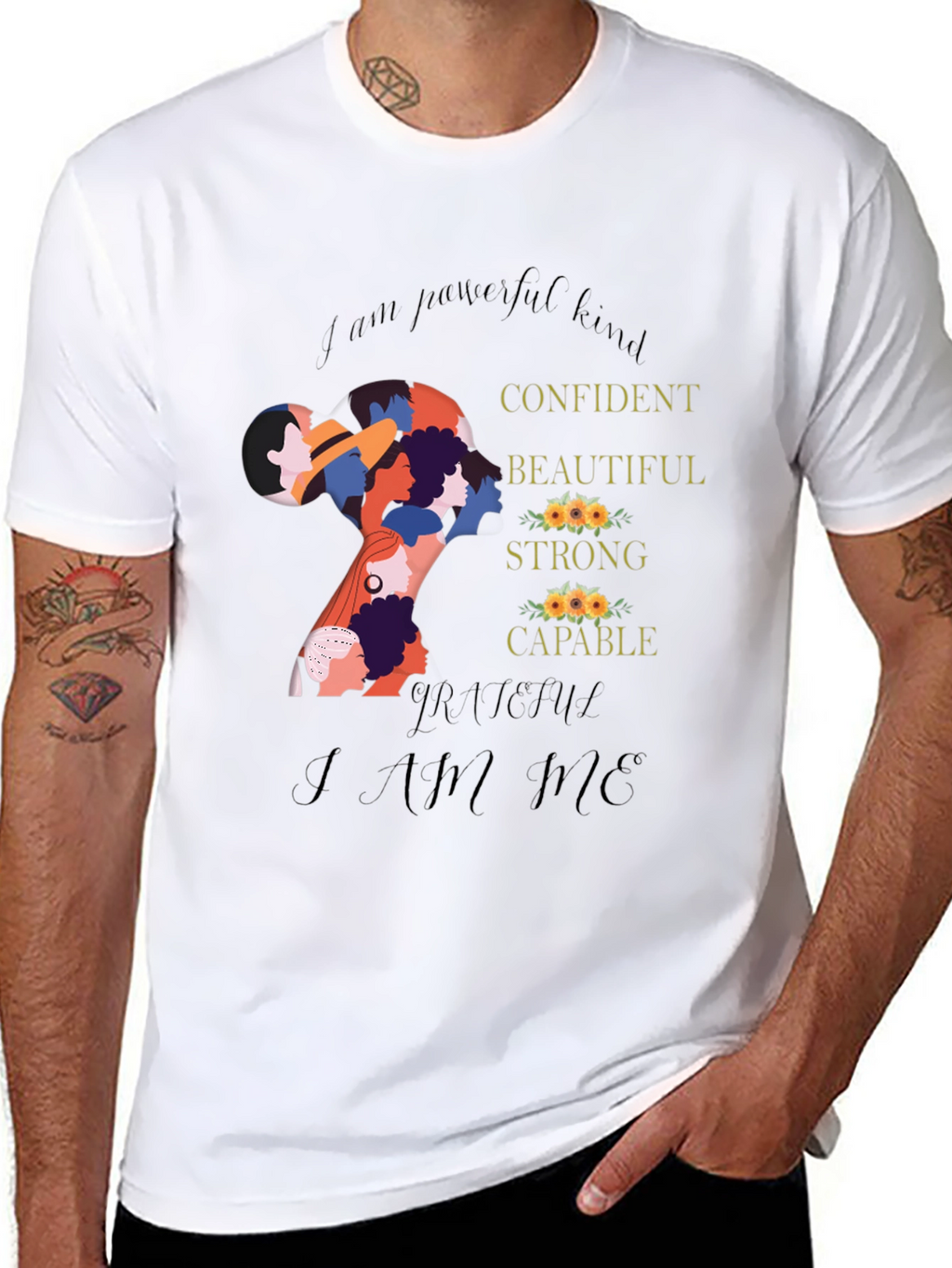 Empowered Womens Silhouette Graphic Tee