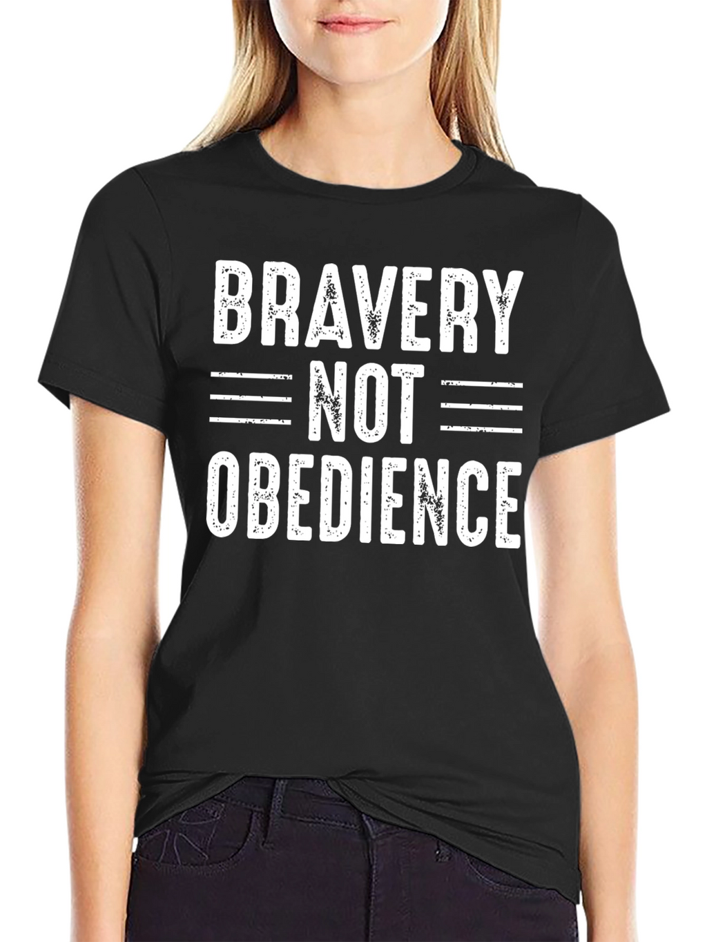 Bravery Not Obedience T-Shirt - Graphic Tee