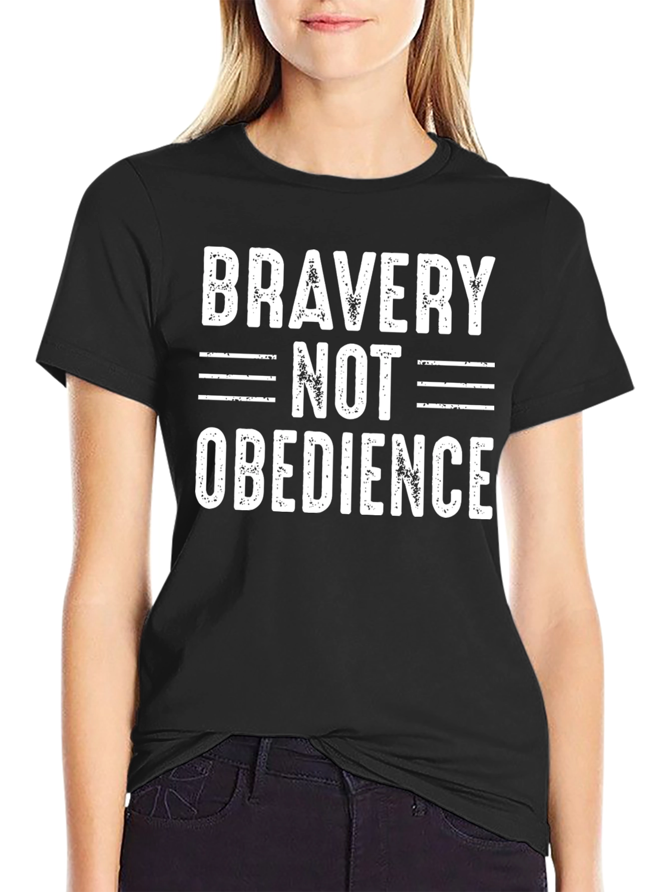 Bravery Not Obedience T-Shirt - Graphic Tee