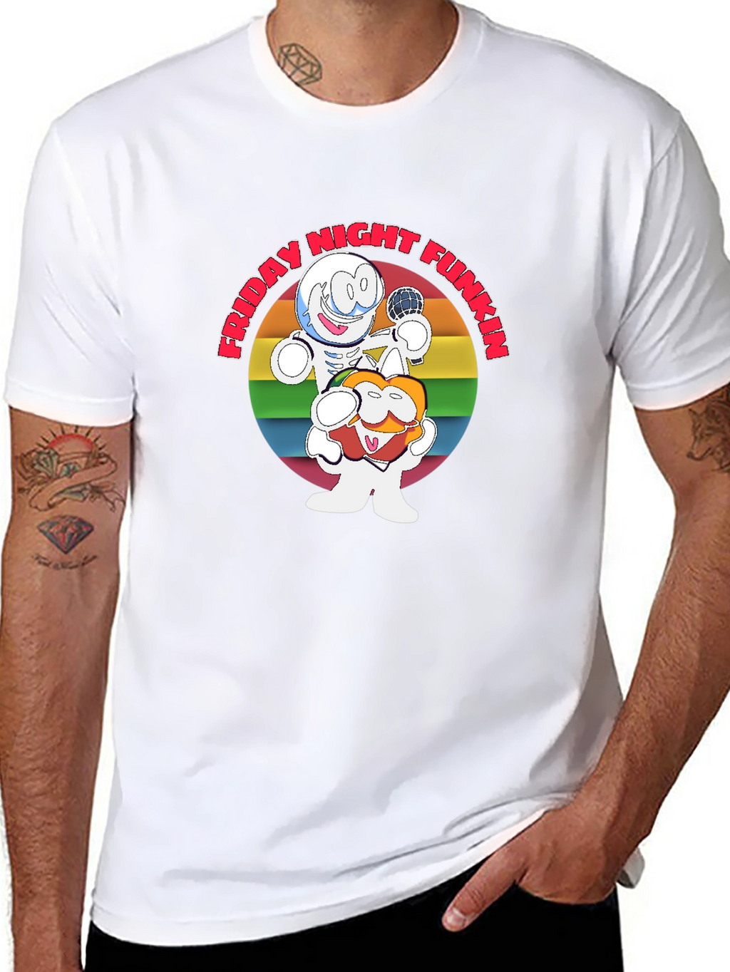 Friday Night Funkin T-Shirt - Spooky Month Design