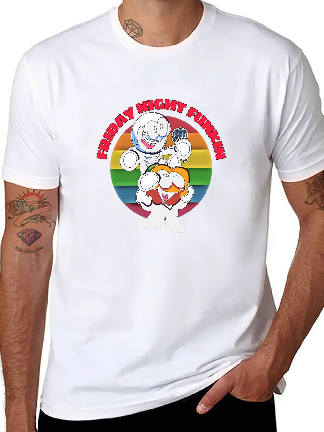 Friday Night Funkin T-Shirt - Spooky Month Design