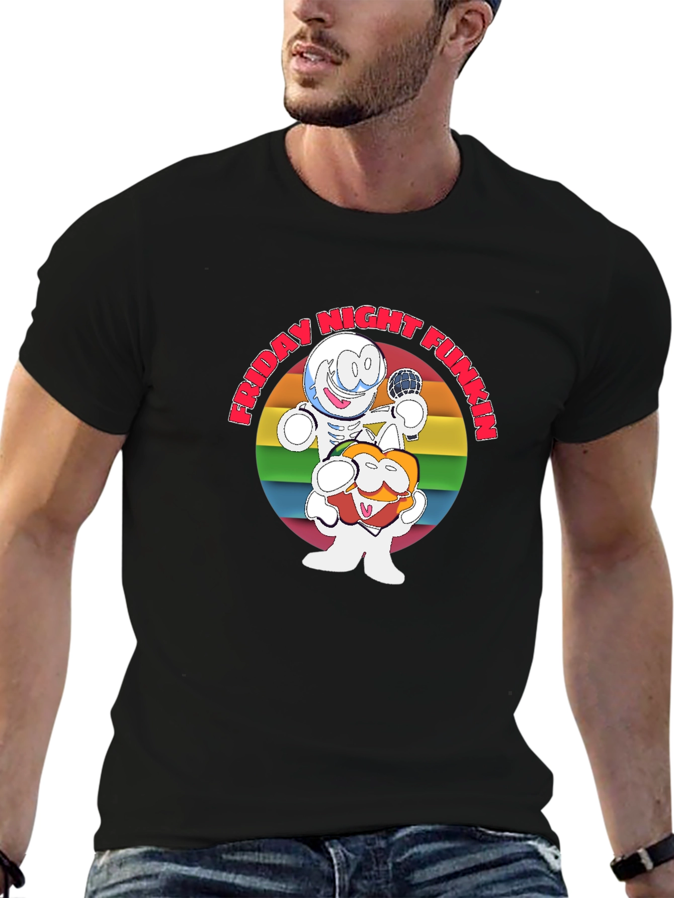 Friday Night Funkin T-Shirt - Spooky Month Design