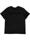 #Empath Graphic Tee - Black Crew Neck T-Shirt