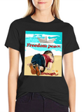 Freedom Peace Enough Graphic Tee