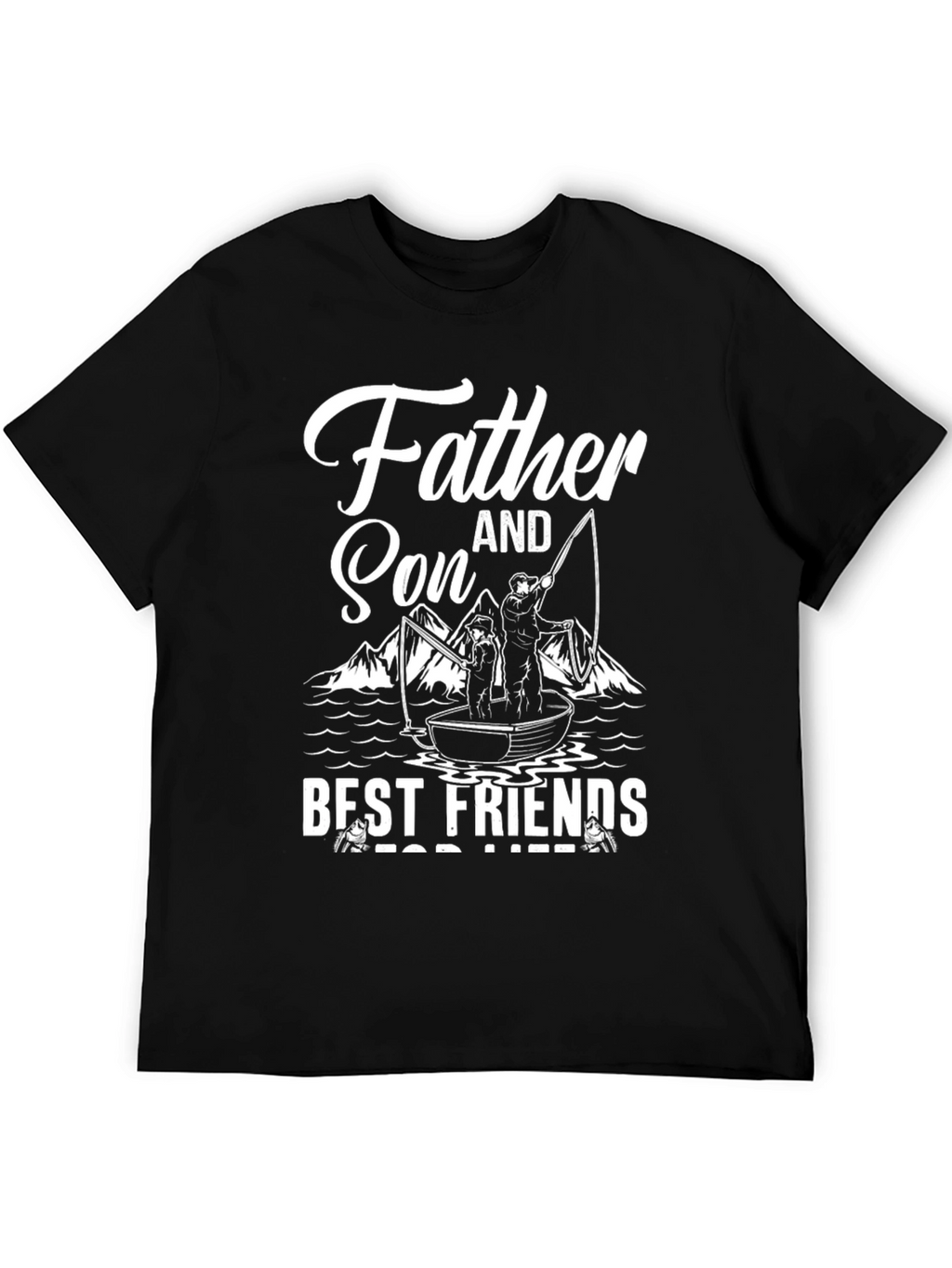 Father & Son Best Friends Fishing T-Shirt