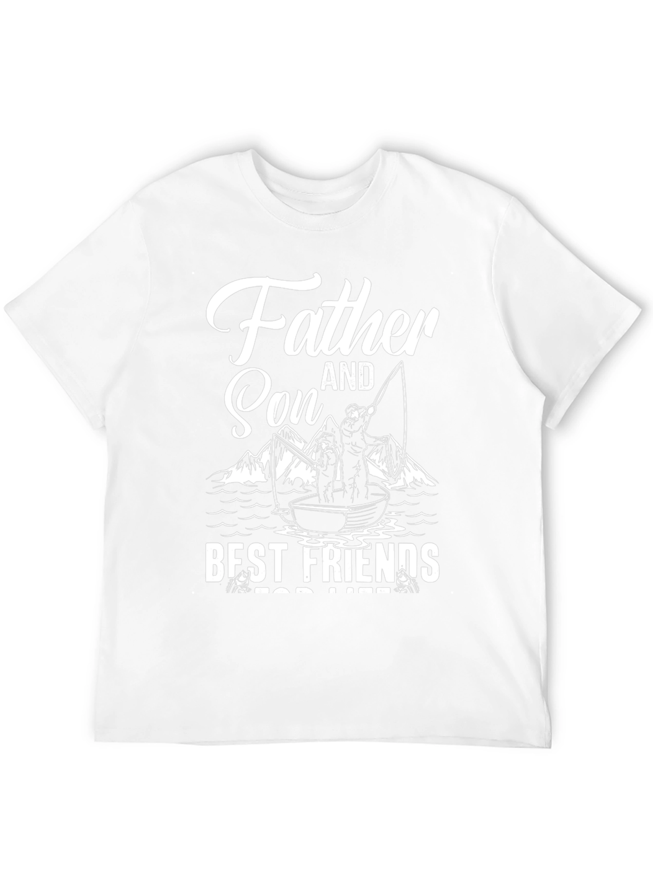 Father & Son Best Friends Fishing T-Shirt