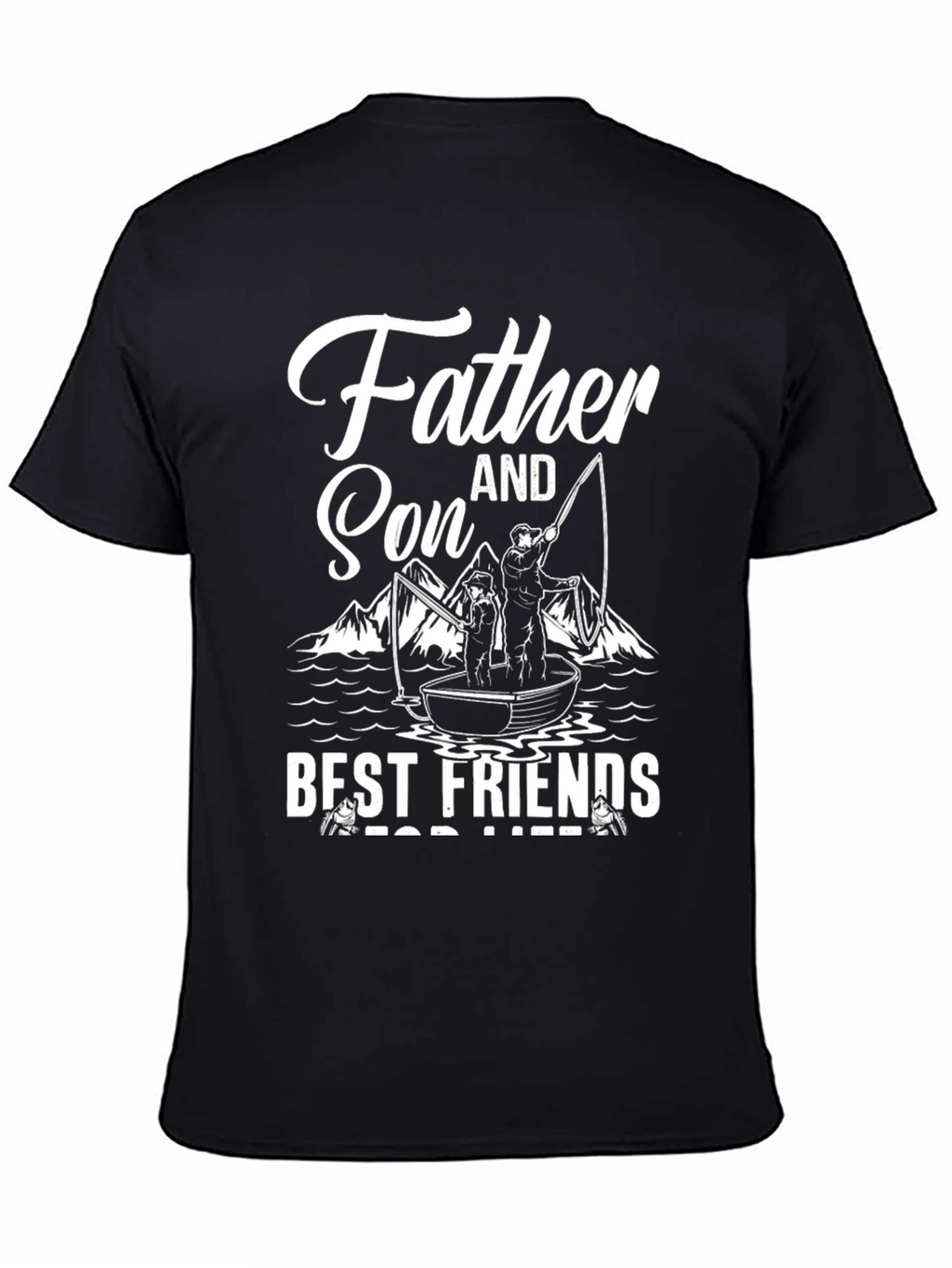 Father & Son Best Friends Fishing T-Shirt