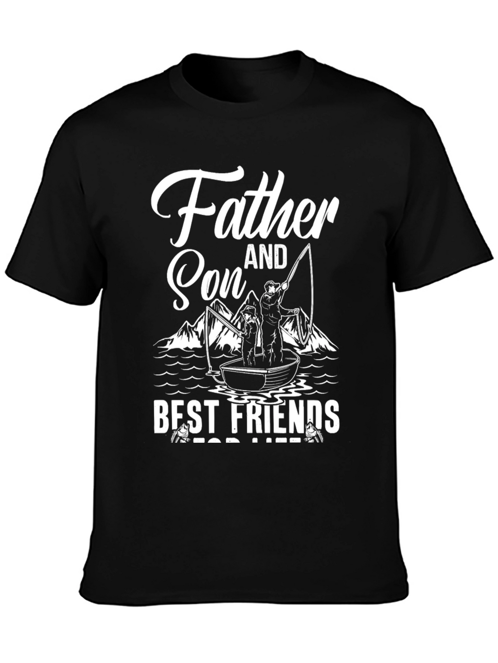 Father & Son Best Friends Fishing T-Shirt