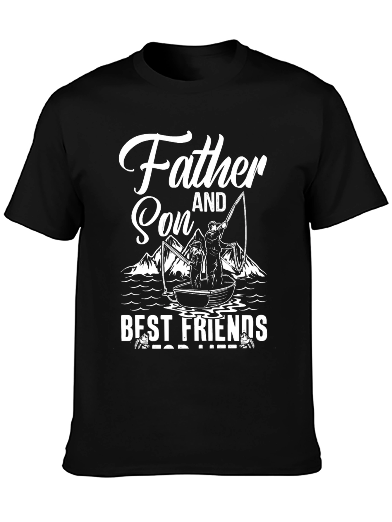 Father & Son Best Friends Fishing T-Shirt