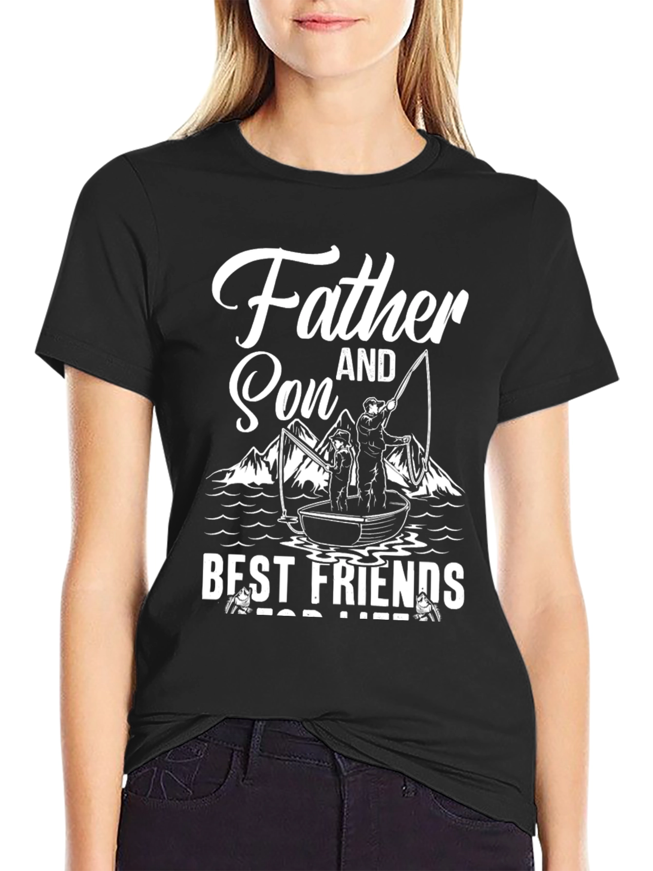 Father & Son Best Friends Fishing T-Shirt