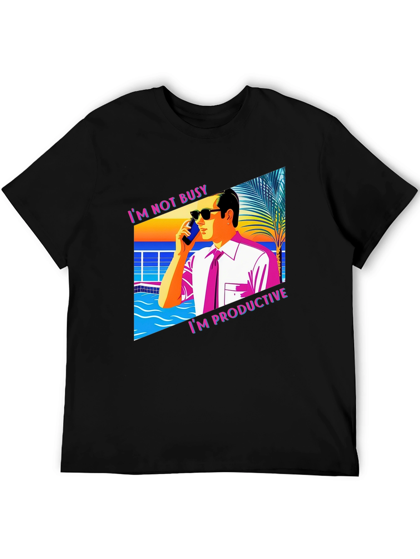 Im Not Busy T-Shirt Funny Productive Business Tee