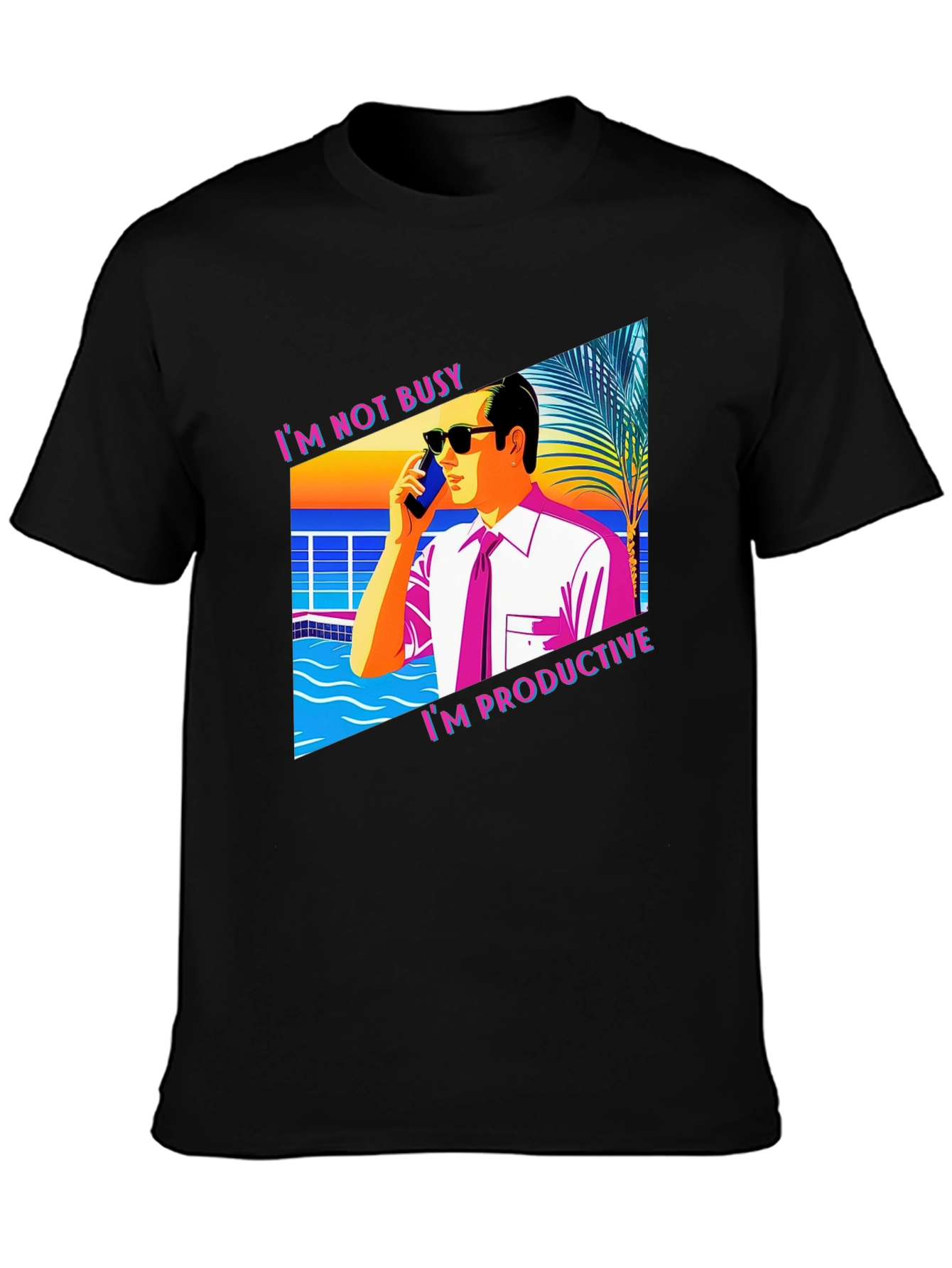 Im Not Busy T-Shirt Funny Productive Business Tee