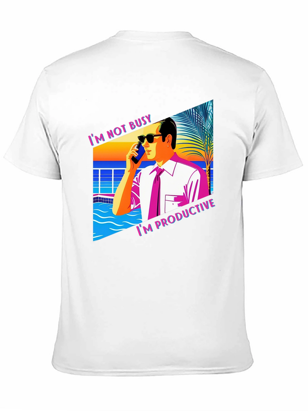 Im Not Busy T-Shirt Funny Productive Business Tee