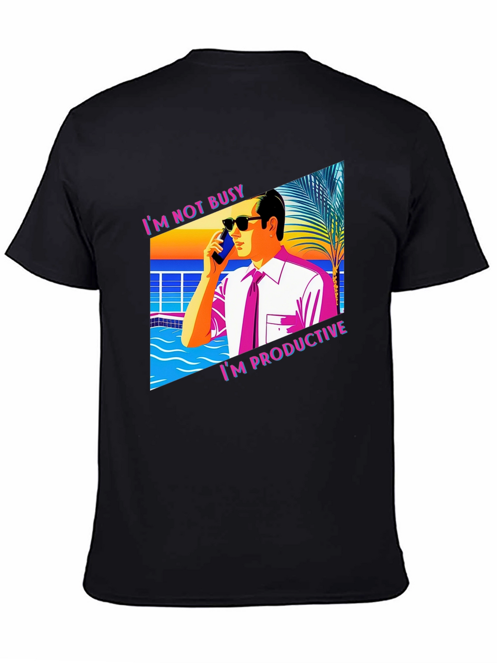 Im Not Busy T-Shirt Funny Productive Business Tee