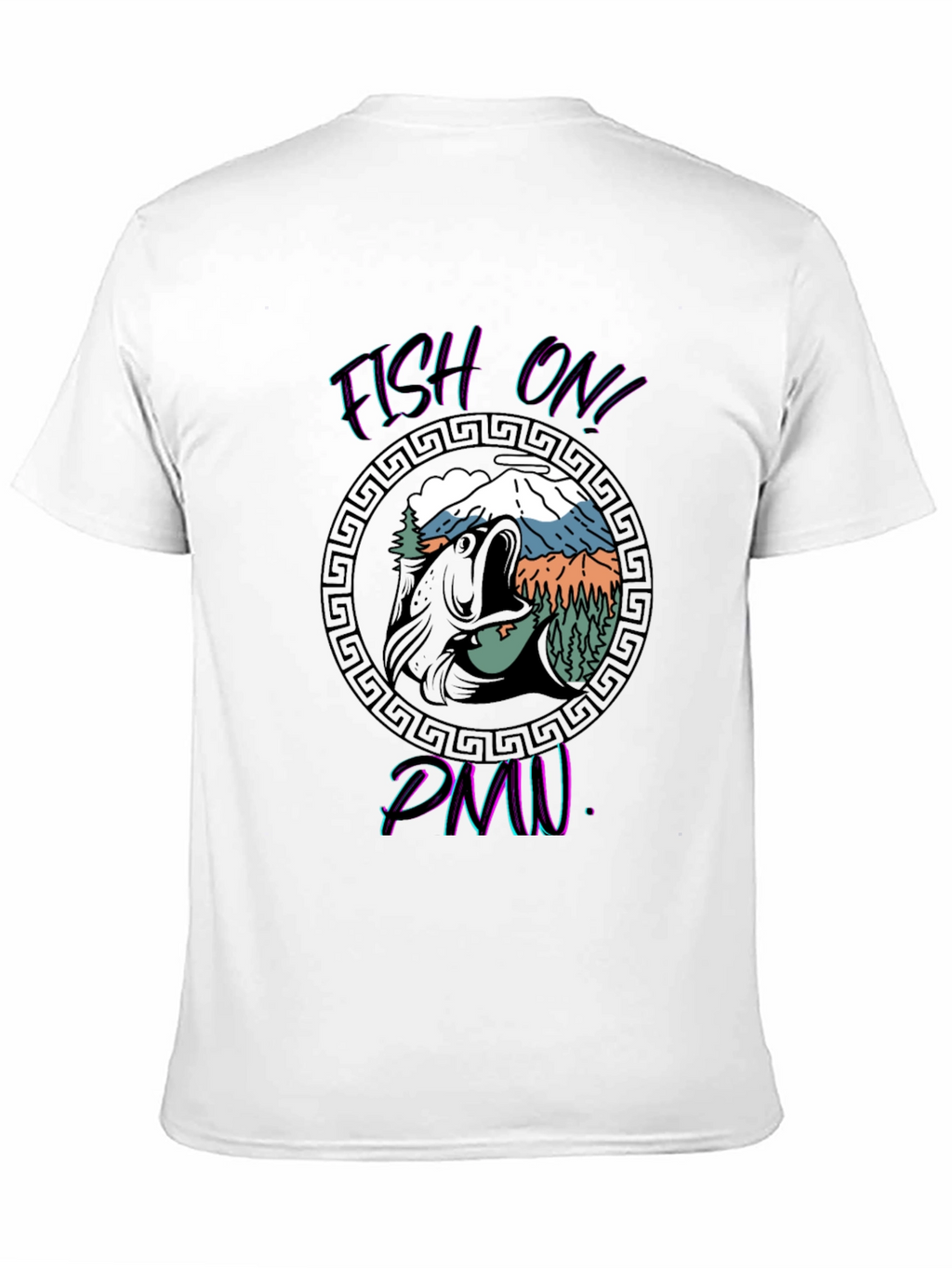 Fish On! Graphic Print T-Shirt