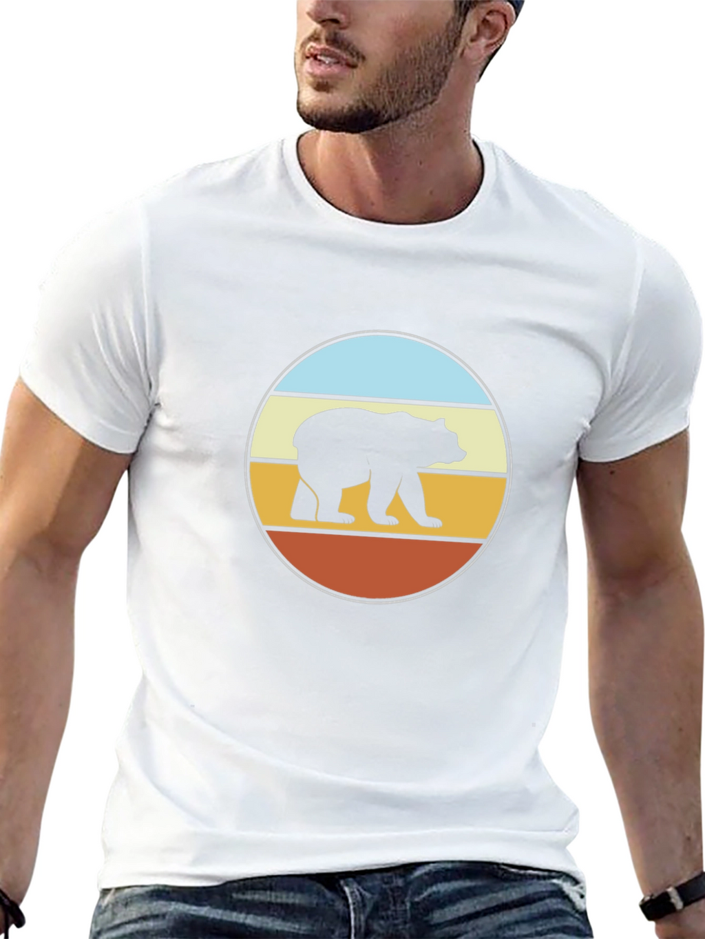 Retro Bear Graphic Tee