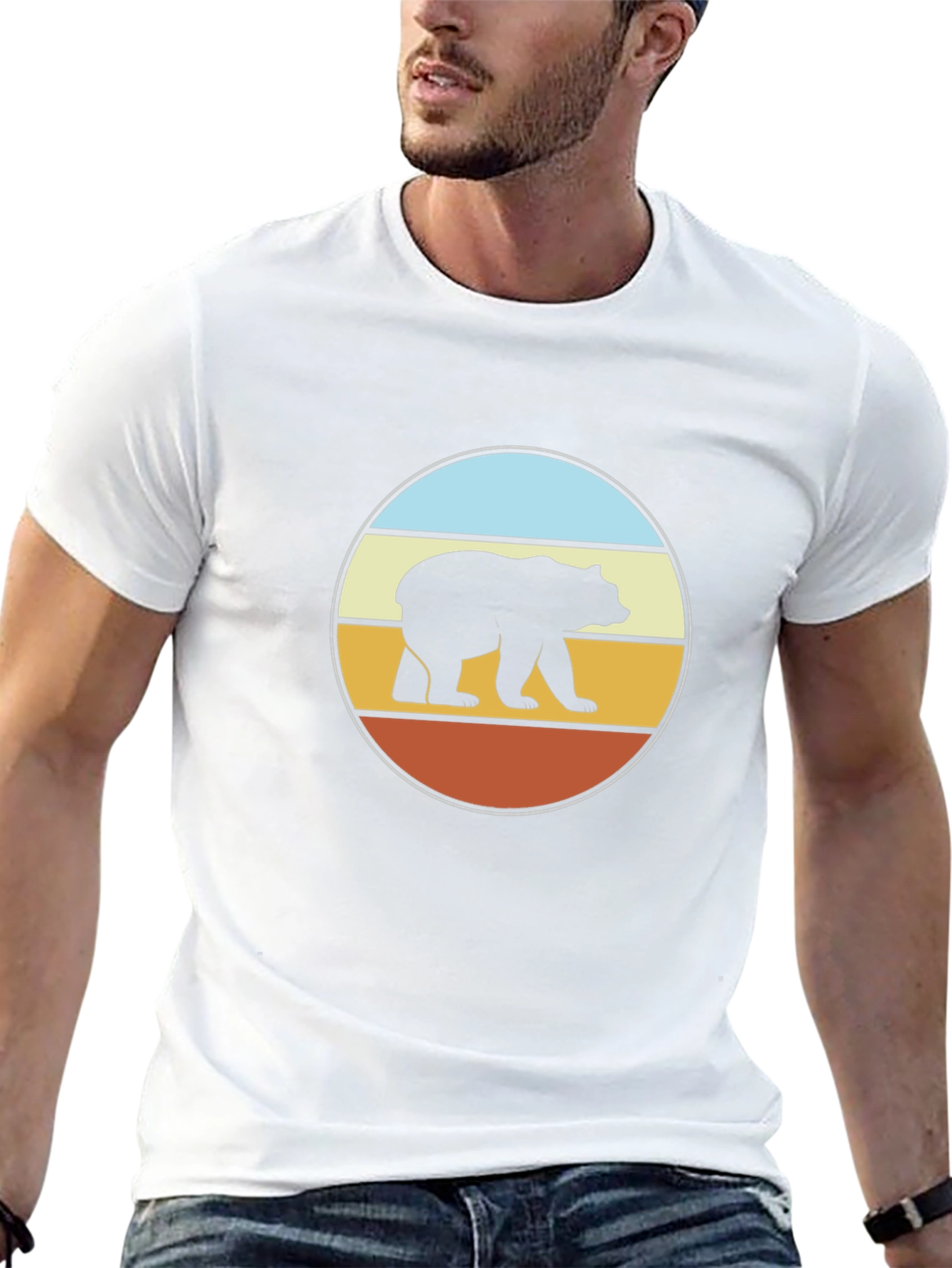Retro Bear Graphic Tee