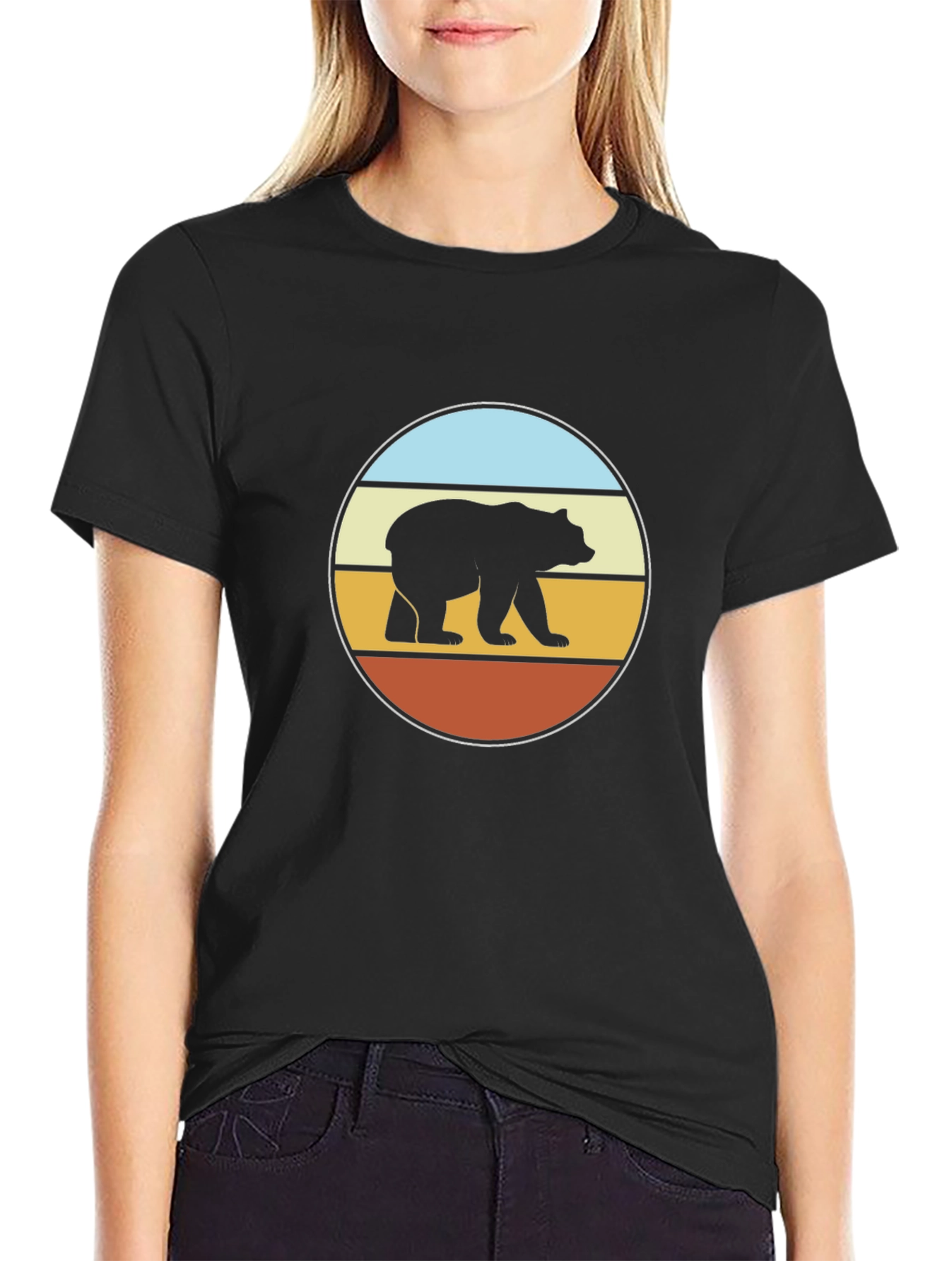 Retro Bear Graphic Tee