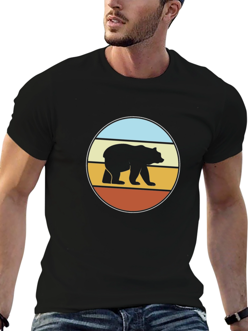 Retro Bear Graphic Tee