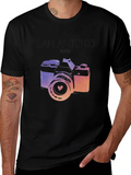 San Antonio Camera T-Shirt - Texas Photo Design