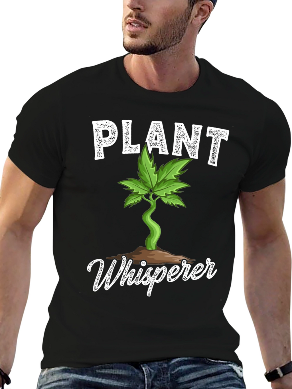 Plant Whisperer Graphic Tee - Gardener T-Shirt