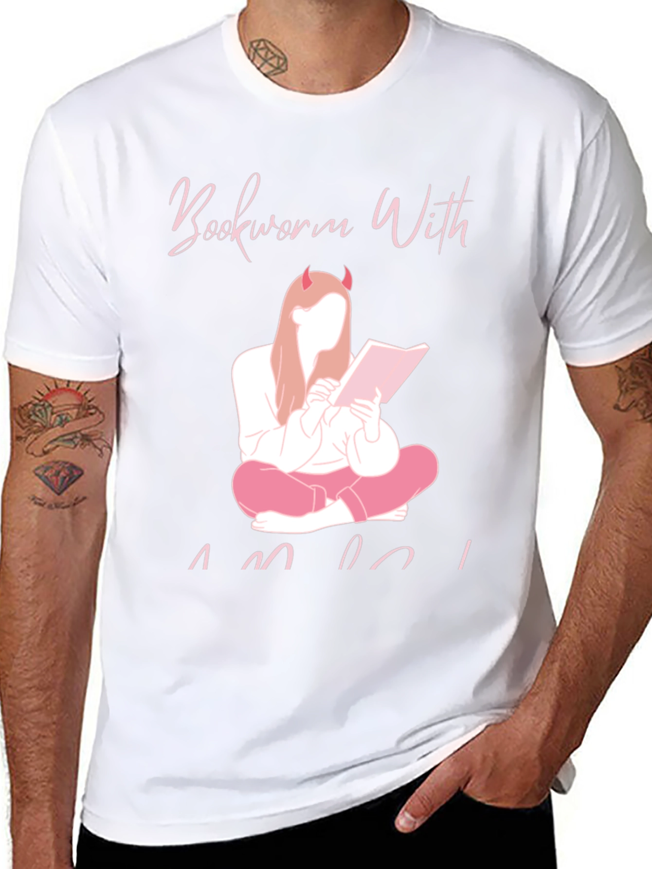 Bookworm With A Dark Side T-Shirt
