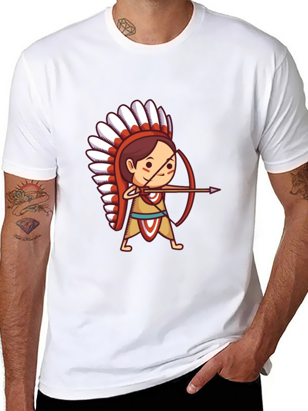 Native American Archer T-Shirt