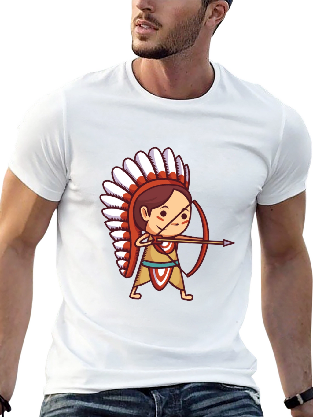 Native American Archer T-Shirt