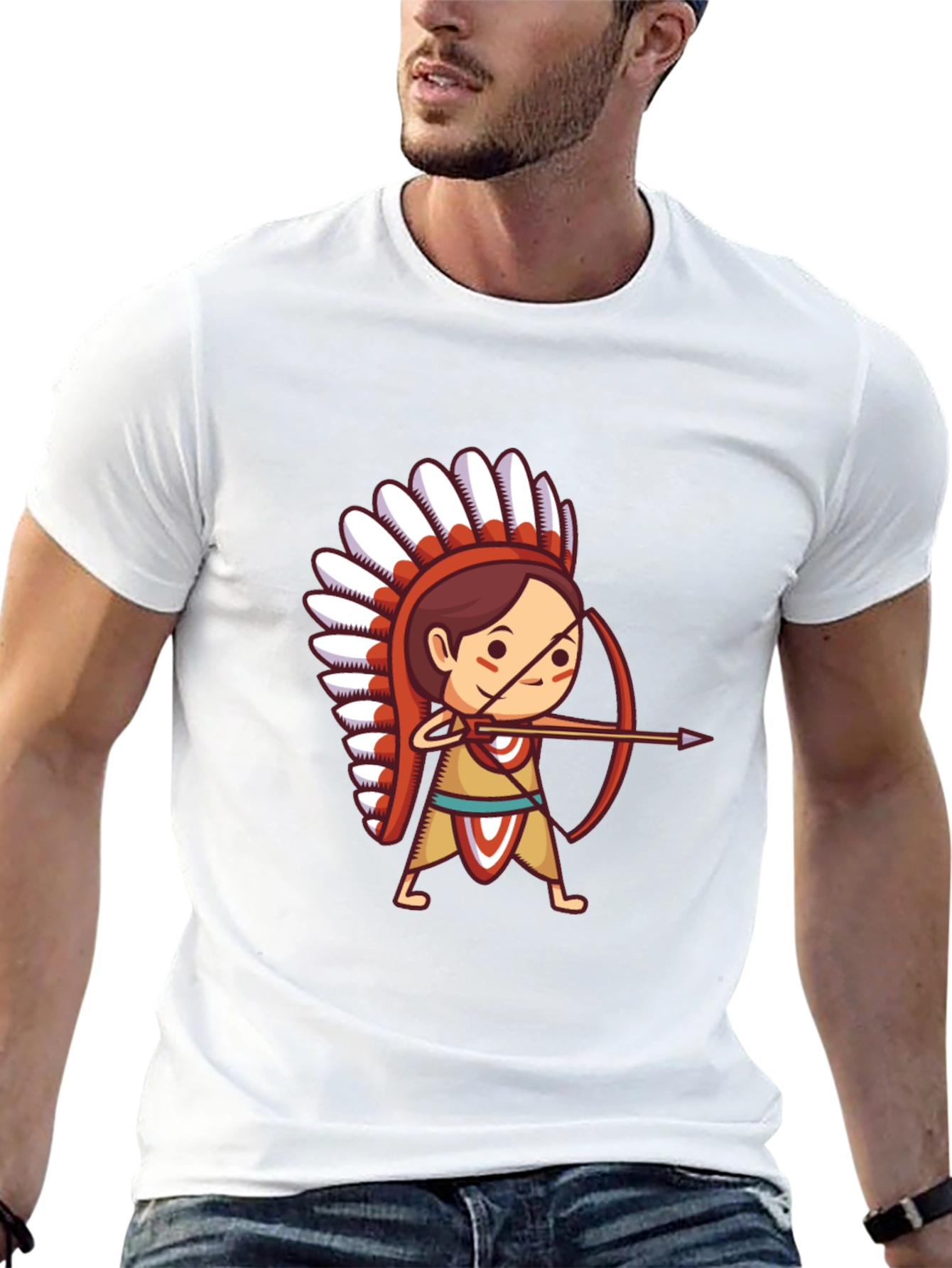 Native American Archer T-Shirt