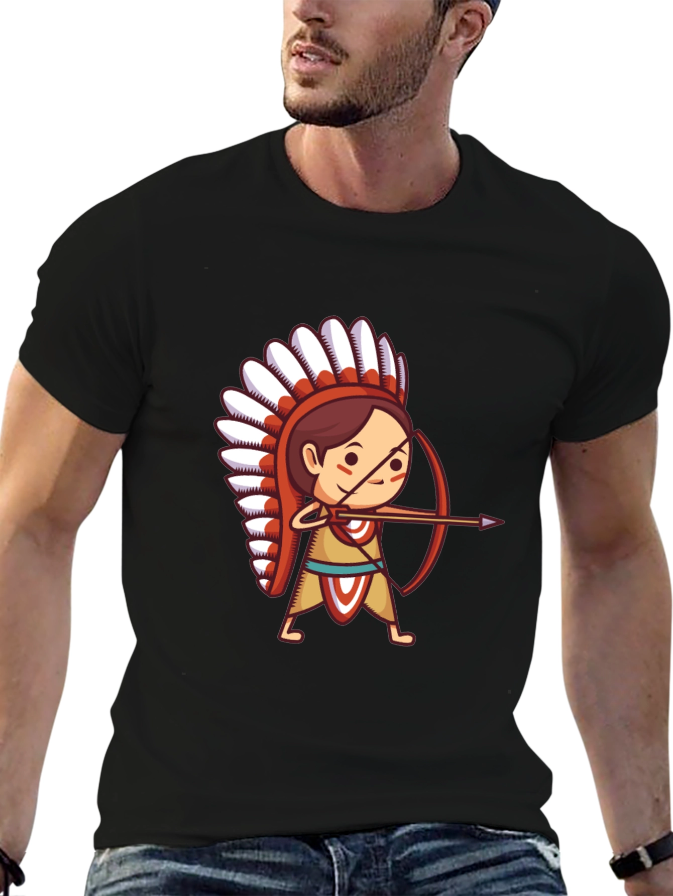 Native American Archer T-Shirt