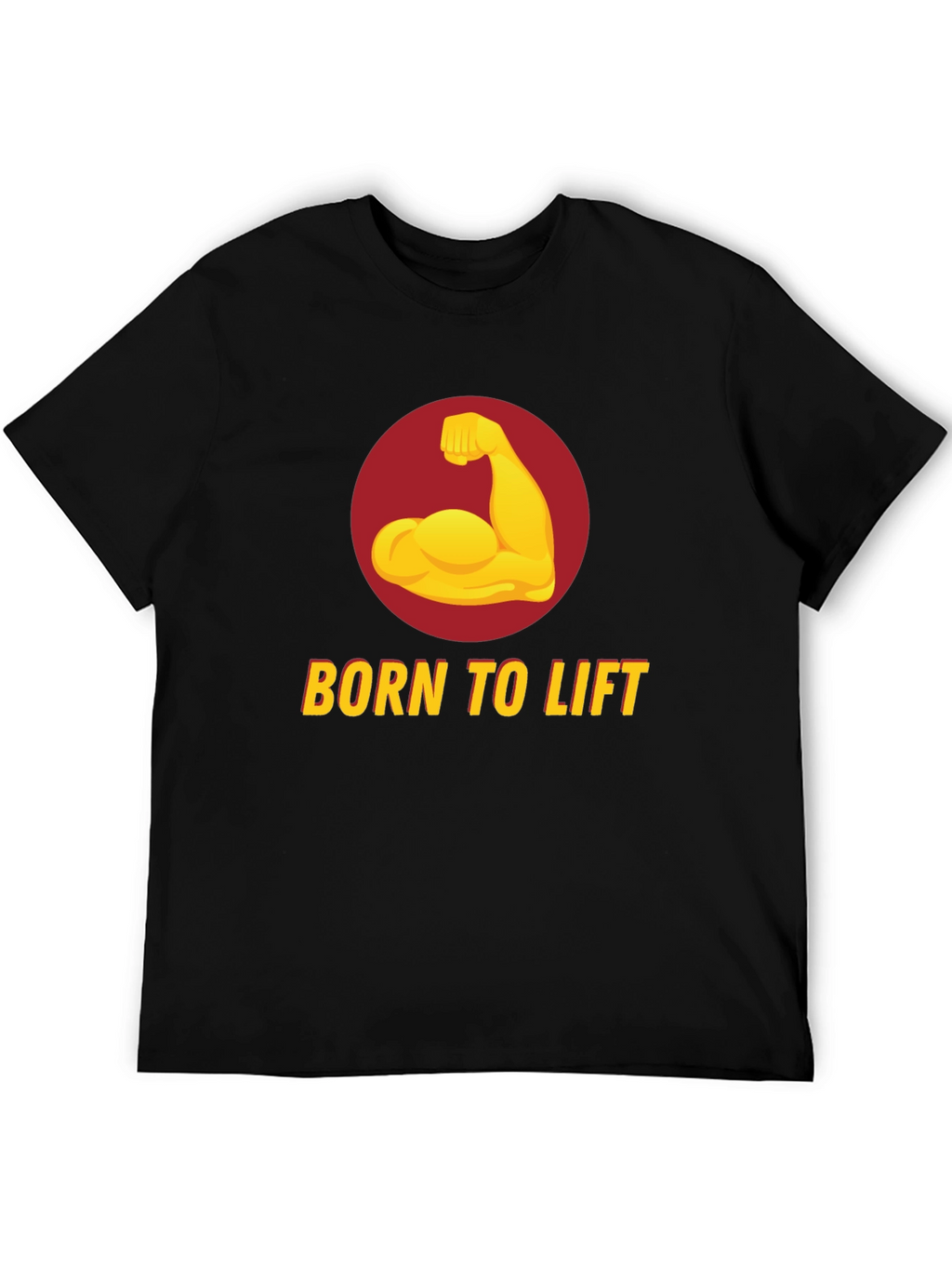 Born to Lift Black Graphic Tee