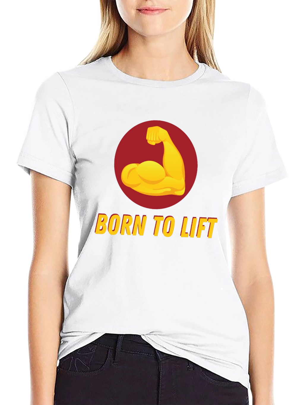 Born to Lift Black Graphic Tee