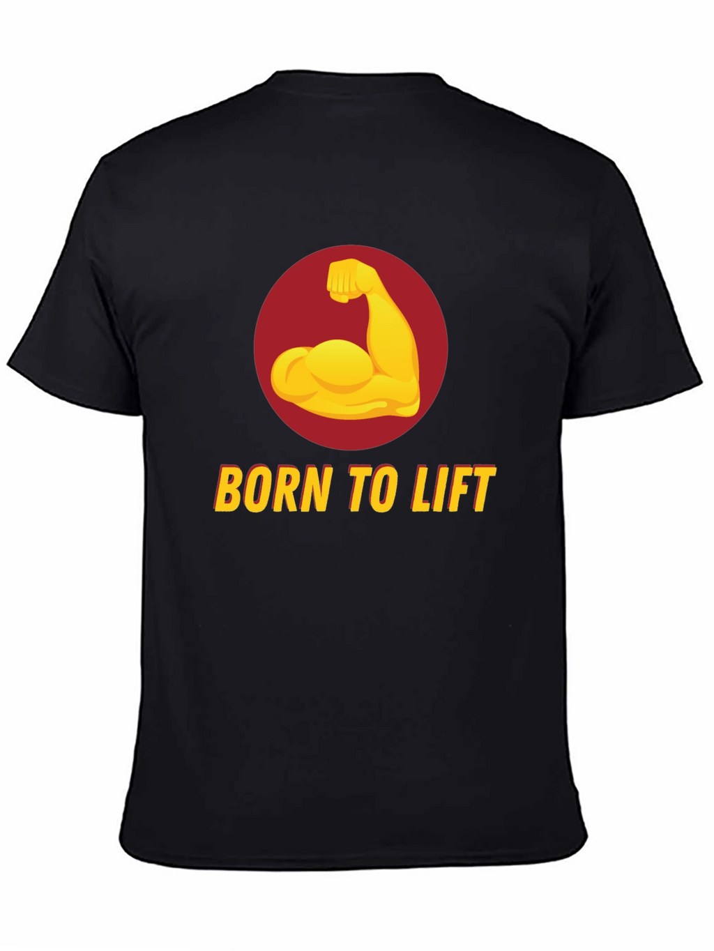 Born to Lift Black Graphic Tee