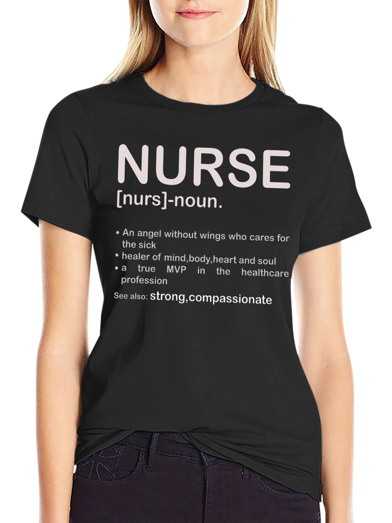 Nurse Definition T-Shirt - Healthcare Hero Tee