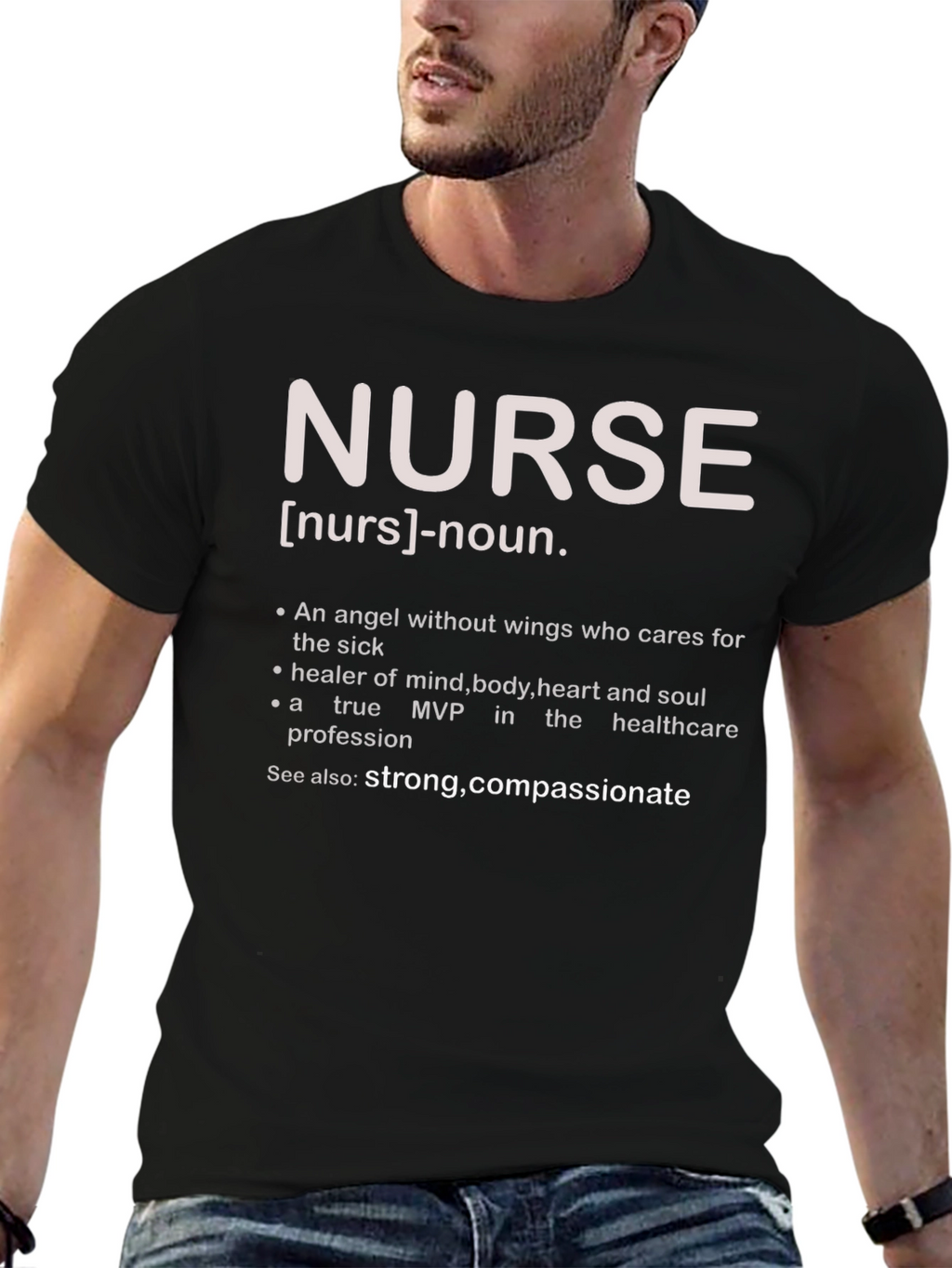 Nurse Definition T-Shirt - Healthcare Hero Tee