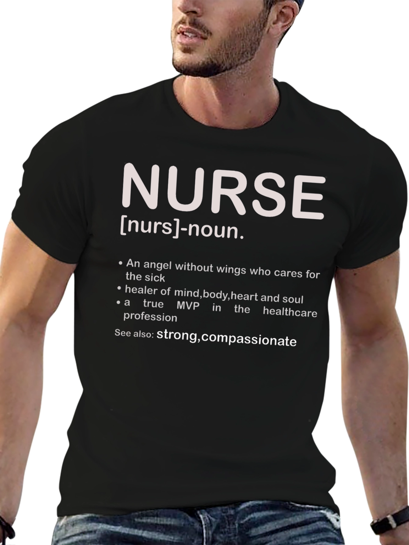 Nurse Definition T-Shirt - Healthcare Hero Tee