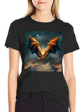 Epic Dragon T-Shirt - Fantasy Art Tee